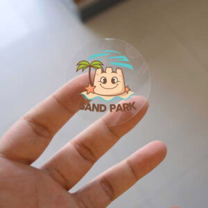 Transparent Sticker - Sand Park