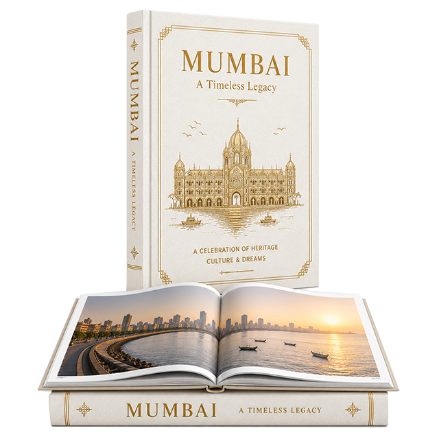 Premium coffee table book printing in Mumbai with luxury hardcover, lay-flat binding and high-quality image reproduction