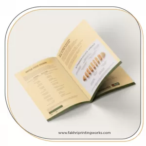 High-quality multi-page brochure printing with sharp images and durable binding