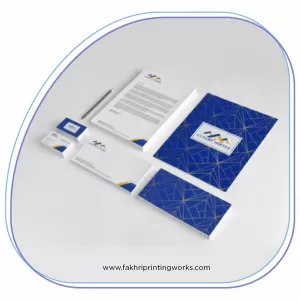 Letterhead printing services in Mumbai with professional quality