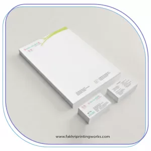 Luxury letterhead printing services in India with premium finishes