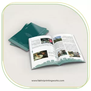 Luxury publication book printing with elegant design and superior finish