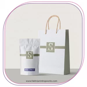 Professional paper bag print service for retail and packaging needs