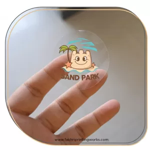 Premium sticker printing services available across India