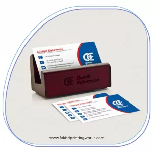 Visiting card printing services in Mumbai with professional quality finish